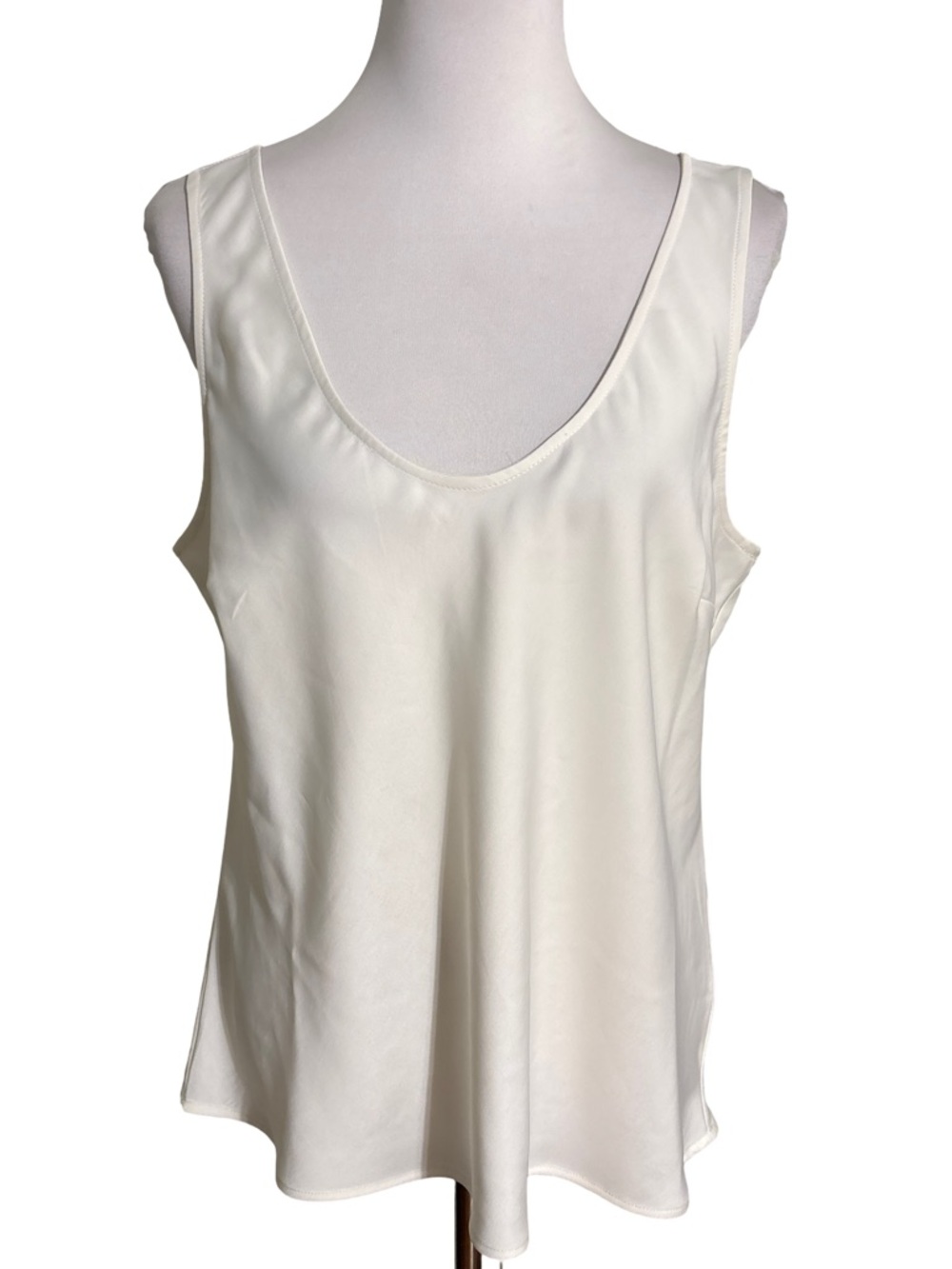 A New Day Cream Scoop Neck Tank Top
